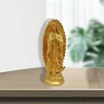 thumbnail image 2 of Catholic Mary Statue Figure Our Lady Figurine Religious for Home Hallway Entryway Decoration , gold, 2 of 7