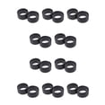 thumbnail image 1 of Eigraketly 2 piezas agarre de raqueta anillo de goma mango Overgrip Fix bandas Kit agarre cinta Protector Universal profesional al aire libre Negro 10piezas, 1 of 6