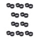 thumbnail image 1 of Greeniant 2 piezas agarre de raqueta anillo de goma mango Overgrip Fix bandas Kit agarre cinta Protector Universal profesional al aire libre negro Negro 10piezas Greeniant  CBP165212, 1 of 4