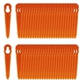 thumbnail image 2 of (-）100Pcs for STIHL Polycut 2-2 ABS Cutting Blades Lawn Mower Replacement Parts, 2 of 4