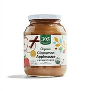 365 by Whole Foods Market, Organic Cinnamon Apple Sauce, 24 Ounce