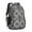 Geometric Flower and, variant on Daisy Pioneer Flower Black Pattern Backpack for School, Cute School Bag with Adjustable Shoulder Straps and Padded Back, 16.9"x12.6"x5.9"