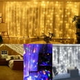 thumbnail image 2 of 300 LED Curtain Fairy Lights Party Wedding USB String Hanging Wall Light Home Remote Control 8 Model, 2 of 16