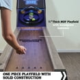 thumbnail image 3 of 9 ft. Roll and Score Game with LED Lights and Electronic Scorer, Gray by Hall of Games, 3 of 8