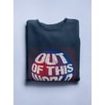 thumbnail image 3 of NASA Nasa Out Of This World Sweatshirt Women -NASA Designs, Female Large, 3 of 4