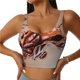 thumbnail image 1 of Balery Coffee Beans Chocolate Splash Sujetadores deportivos con espalda cruzada para mujer, acolchados, sin costuras, de alto impacto, ideales para yoga, gimnasio, entrenamiento y fitness.-XX-Large, 1 of 8