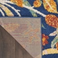 thumbnail image 5 of Nourison Allur Botanical Indoor Area Rug Navy Multicolor 2' x 3', 5 of 7