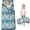 Pioneer Flower Floral Print Pattern-1, variant on Pioneer Flower Floral Print Pattern Toddler Nap Mat for Teens Preschool Daycare, Teens Sleeping Mat Bag, Toddler Sleeping Bag with Pillow