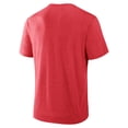 thumbnail image 3 of Men's Fanatics Red Wisconsin Badgers Dynamic Showdown Tri-Blend T-Shirt, 3 of 3