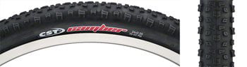 Sunlite K1045 Komuter Bicycle Tire 26x2.0" Black Wire Bead 