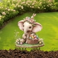 thumbnail image 4 of Easter Bunny Garden Stake Garden Easter Garden Stake Easter Decoration Retro Easter Bunny Easter Egg Garden Logo Outdoor Easter Decoration Easter Bunny Easter Egg Easter Lo Sign Garden Rabbit, 4 of 4