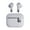 White, variant on Soft Silicone Earbuds with 25 Hours of Active Noise Cancellation, Bluetooth 5.4 Support, 10-Meter Call Range, Colors: Black/White/Beige