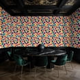 thumbnail image 2 of Retro Peel and Stick Wallpaper bold Modern Leopard Print Smooth Blobs Wall Mural 17.7in x 9.8ft Self Adhesive Removable Wall Paper Renter Friendly Wallpaper for Bedroom Dressing Room Salon, 2 of 8