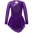 thumbnail image 5 of MSemis Kids Girls Sequins Figure Ice Skating Dress, 5 of 6