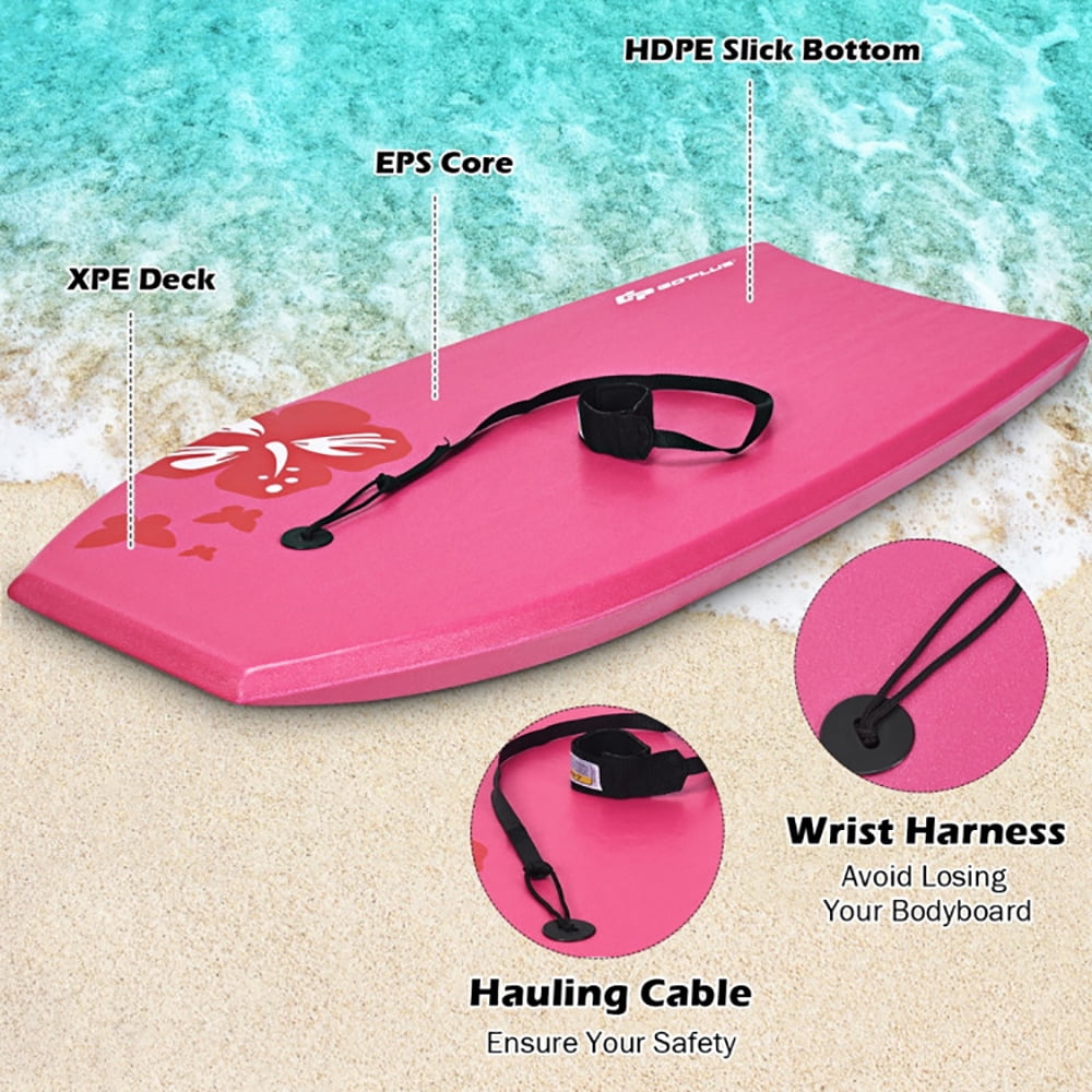 Resenkos Surfboard,Stand Up Paddle Board, Lightweight Bodyboard Surfing with Leash EPS Core Boarding IXPE-M