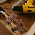 thumbnail image 4 of ADDHAT 2Jgo Guías Y Topes Para Cajones Plásticos En Marrón Para Uso En Muebles Del Hogar, 4 of 7