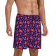 thumbnail image 2 of Fotbe Cute Crabs Pantalones Cortos de Pijama para Hombre, Ropa de Dormir, Pantalones de Pijama Cortos para Hombre-3X-Large, 2 of 6