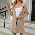 thumbnail image 5 of Jiyugala Women's Cardigan Sweaters Warm Soft Knit Sweater Coats, 5 of 7