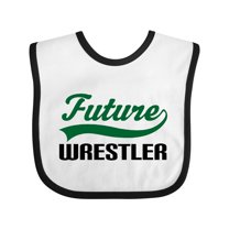 Inktastic Future Wrestler Boys Baby Bib