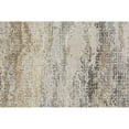 thumbnail image 6 of Feizy Aura Modern Abstract, Gold/Gray/Ivory, 2'10" x 7'10" Runner Easy Care Stain Resistant Fade Resistant Industrial Gradient & Ombre Floor Rug for Living room Bedroom, 6 of 7