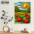 thumbnail image 4 of 500 pieces of vertical paper jigsaw puzzle - sunshine and strawberries, size 15*20.5 inches., 4 of 10