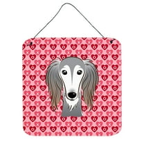 Carolines Treasures BB5299DS66 Saluki Wall or Door Hanging Prints 6HX6W multicolor