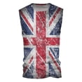 thumbnail image 4 of Men National Day Union Jack Spring Summer Vest Graphic Printed O-Neck Plus Size Comfortable Male Streetwear Cami Shirts, 4 of 5