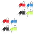 thumbnail image 3 of Langgg 4x Keyed Padlocks Ultimate Locking Solution For Suitcase Easy To Small Padlocks For Suitcases 2Set, 3 of 6
