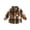 Khaki-Striped, variant on SILVERCELL Toddler Boys Girls Flannel Button Down Shirts Long Sleeve Plaid Shirts Jackets Tops 6M-4T