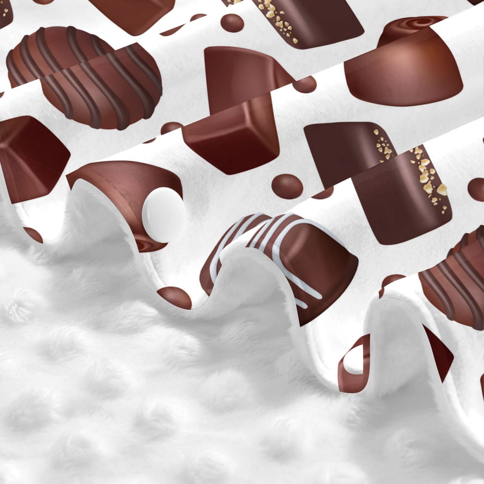 Car Seat Cover Baby - Chocolate Pattern No.9040 Breathable Infant Car Seat Cover for Baby Carseat, Lightweight Comfort Baby Essentials Must Haves Newborn Stuff for Girl Boy