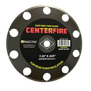 Bullet Tools 7.25 in. CenterFire Dust Free Foam Blade for cutting EPS, XPS & Poly-ISO insulation