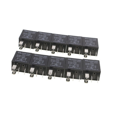 10 Pieces 30A DC 12V 5 Pin DIY Power Automotive Relay SPDT Car Truck Vehicle price history on PriceWatchPro