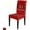 Christmas Treeyku4004, variant on Merry Christmas Stretch Dining Chair Covers, Tree Snowflakes Winter Red Background Removable Dining Chair Protector Slipcovers for Kitchen, Party, Restaurant, Set of 6