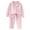Z01-Light Pink, variant on Silk Pjs for Girls Girls’ 2-Piece Christmas Pajama Set - Long Sleeves T-Shirt and Christmas Pajama Pants Size 4T 5T,(Hot Pink 4-5 Years)