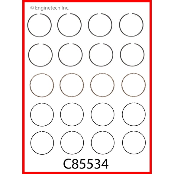 RINGS CHRY MIT 2.0L G63B