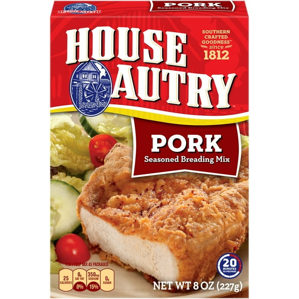 House Autry® Pork Seasoned Breading Mix 8 oz. Box