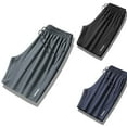 thumbnail image 6 of Ice Silk Men Shorts Sports Summer Quick Dry Leisure Fitness Solid Color Shorts, 6 of 8