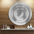 thumbnail image 4 of Designart 'African Sunset with Lonely Tree'African Landscape Metal Circle Wall Art, 4 of 5
