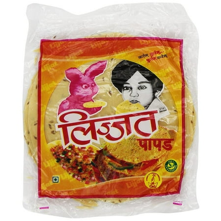 パパド Papad インドせんべい (14cm)パパド プンジャビ マサラ Punjabi Masala (lijjat) インスタント お菓子