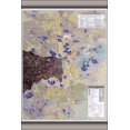thumbnail image 1 of 24"x36" Gallery Poster, cia map of Greater Jerusalem israel 2006, 1 of 1