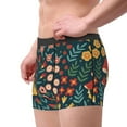 thumbnail image 4 of Junzan Berries And Flowers Mens Underwear Boxer Briefs For Men’s - Large, 4 of 9