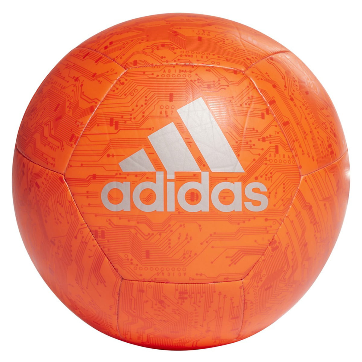 adidas red soccer ball