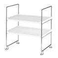 thumbnail image 3 of 2-Tier Freestanding Stackable Organizer Shelf Storage Rack for Kitchen Bathroom Countertop or Cabinet, 3 of 8