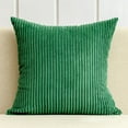 thumbnail image 4 of CHUANK Home Textile 20” X 20” Modern Contemporary Transitional Navy Blue Striped Polyester Throw Pillow ( 2 Count) Home Decoration Suitable for Living Room and Bedroom, 4 of 10