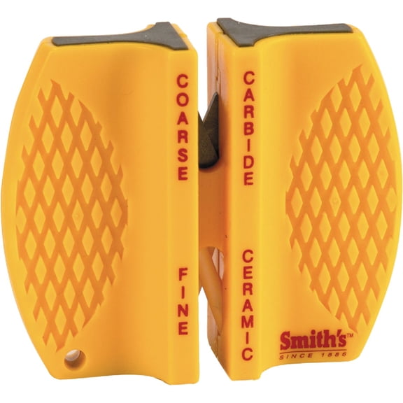 Smith's Consumer Carbide/Ceramic Knife Sharpener 800 Grit Double-Sided - 1 Pc.