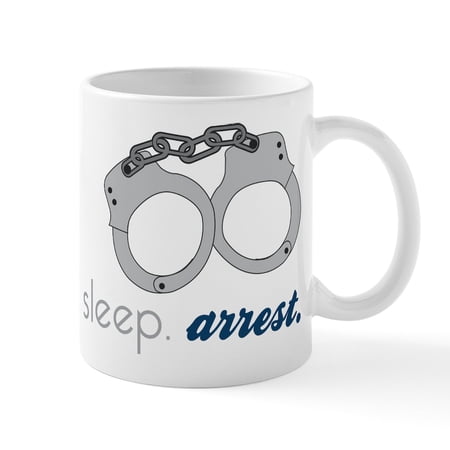 CafePress - Arrest Mug - 11 oz Ceramic Mug - Novelty Coffee Tea Cup
