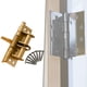 thumbnail image 5 of Bisagra de puerta de cierre automático, resistente, con tornillos, herrajes ajustables automáticos Amarillo, 5 of 7
