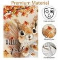 thumbnail image 7 of VOCHIC Welcome Fall Garden Flag with Maple Squirrel Double Sided 12x18 Inch Small Burlap Autumn Yard Flags Outside Outdoor House Yard Decoration (Only Flag), 7 of 7