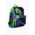 thumbnail image 3 of Hype Unisex Black Marble Ink Crest Backpack, 3 of 6