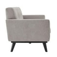 thumbnail image 3 of Modway Engage Herringbone Fabric Sofa in Light Gray, 3 of 8